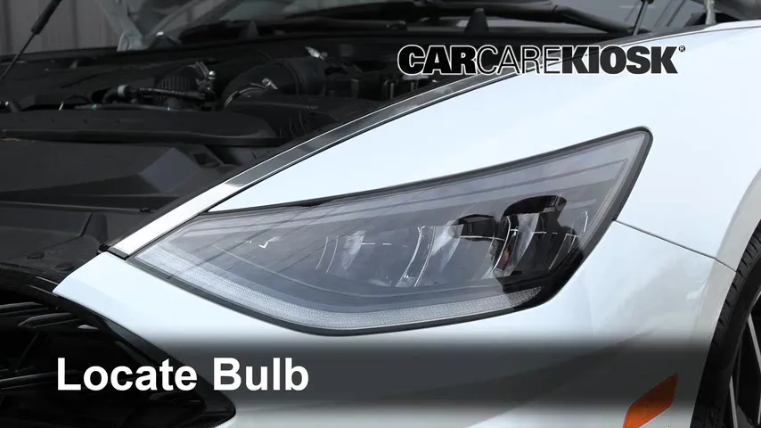 2021 Hyundai Sonata N Line 2.5L 4 Cyl. Turbo Éclairage Feu de jour (remplacer l'ampoule)